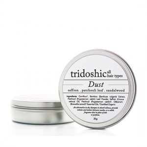 Tin of 20g dry shampoo hair dust